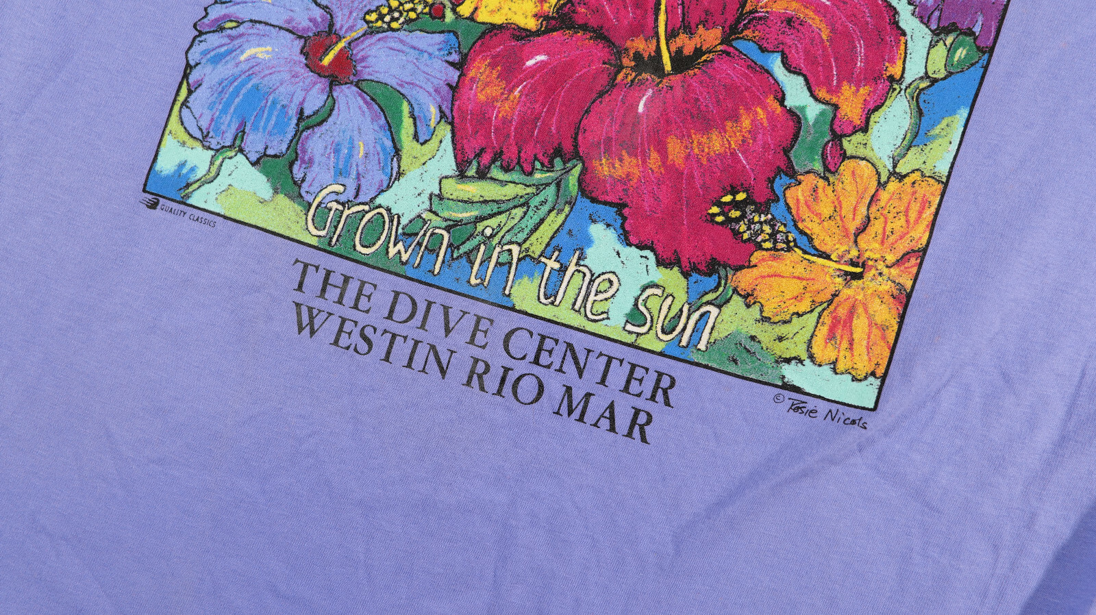 vintage Rio Mar, Puerto Rico floral shirt, size XL, single stitch, 90s, Westin gallery