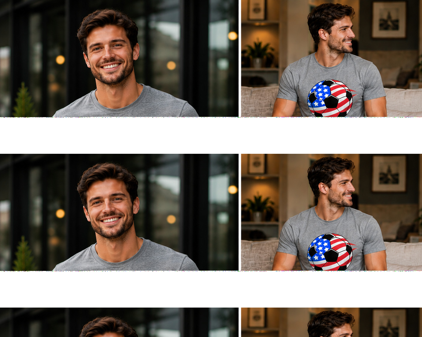 USA Flag Soccer Ball Shirt American Patriotic Football Fan Tee 2026 Unisex gallery