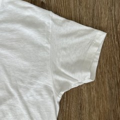 VTG 60s Hanes Reinforced Collar Loopwheel True Vintage Blank T-Shirt RARE Medium