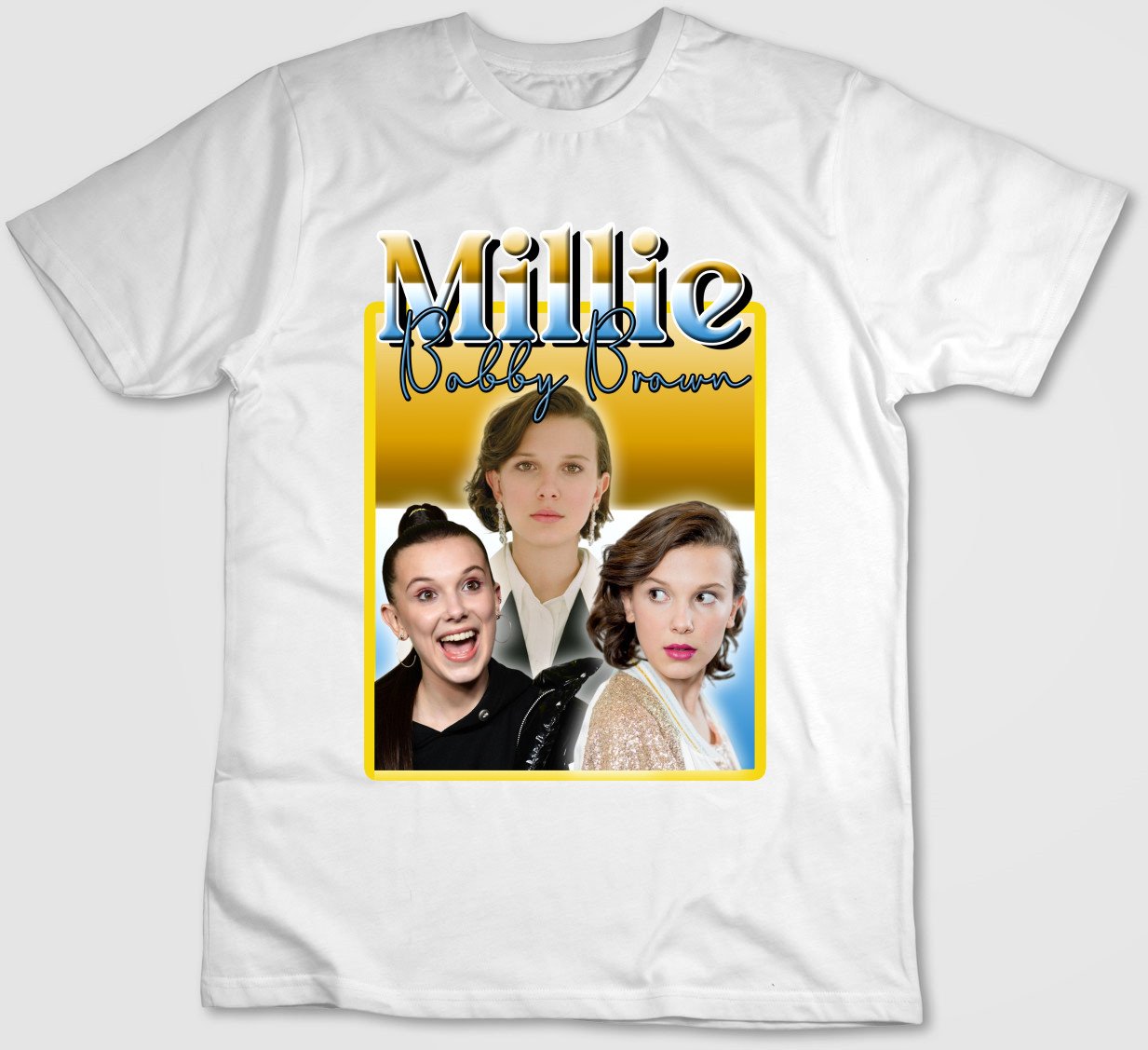 Millie Bobby Brown, Eleven, Short Sleeve T Shirt Men G800 gallery