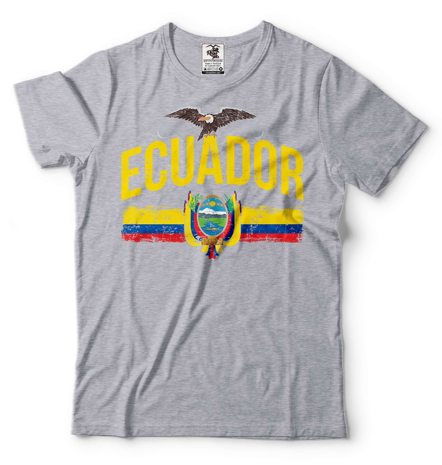 Mens Ecuador Patriotic Shirt Ecuadorian Gift Ecuador National Country Flag Shirt gallery