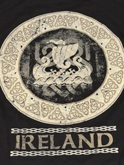 Traditional Craftswear Irish Celtic Pride Viking Shirt – Black XL relaxed Fit