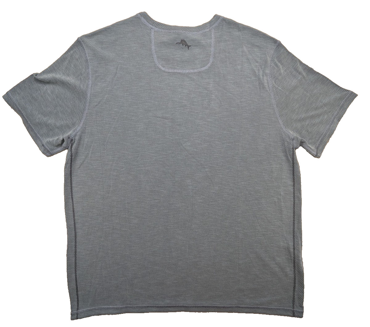 Tommy Bahama T-Shirt Mens XL Blue Flip Sky Tee SS Wicking Reversible $79 gallery