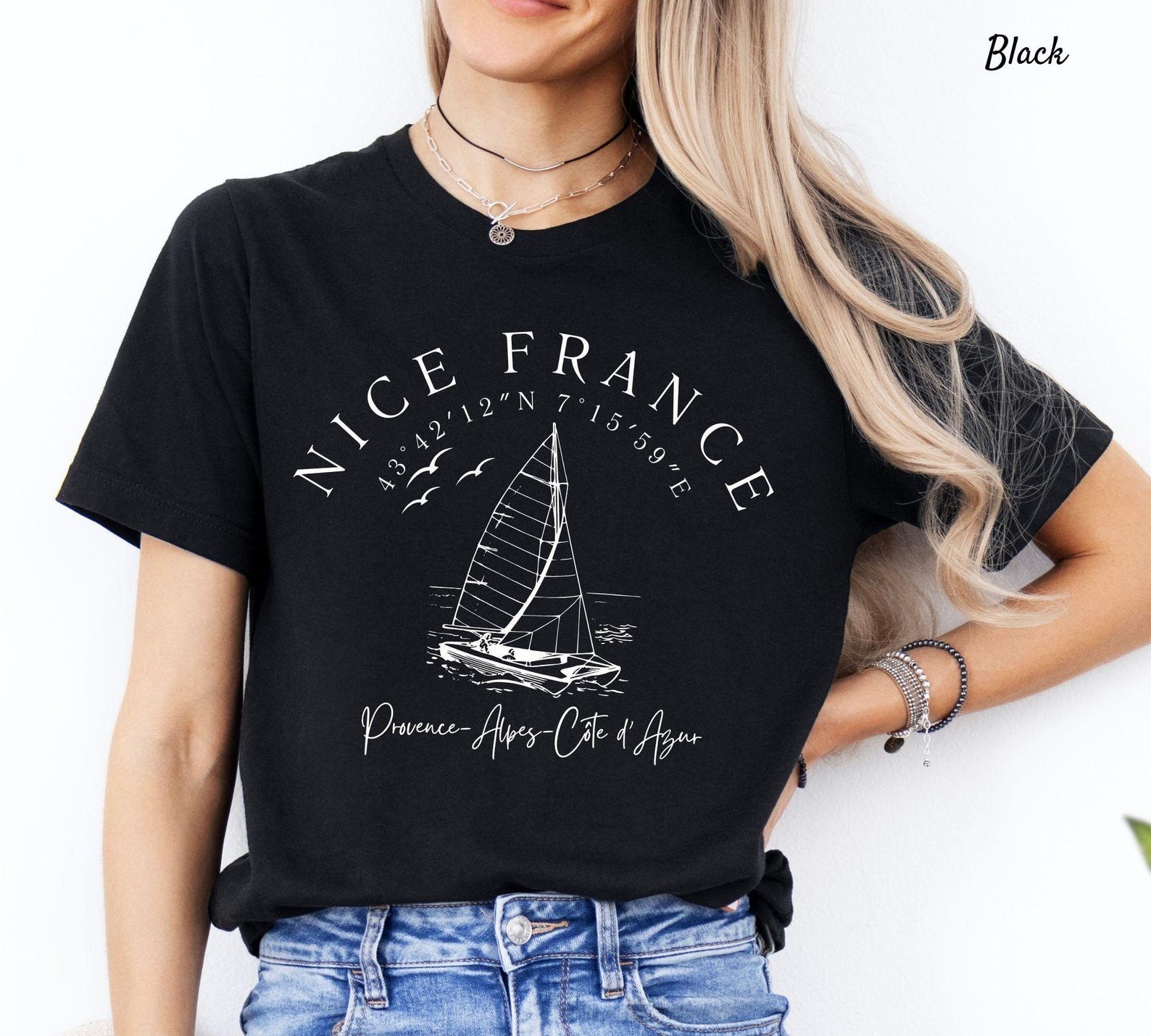 Nice France T-Shirt Travel Gift for France Lovers Souvenir Tee gallery