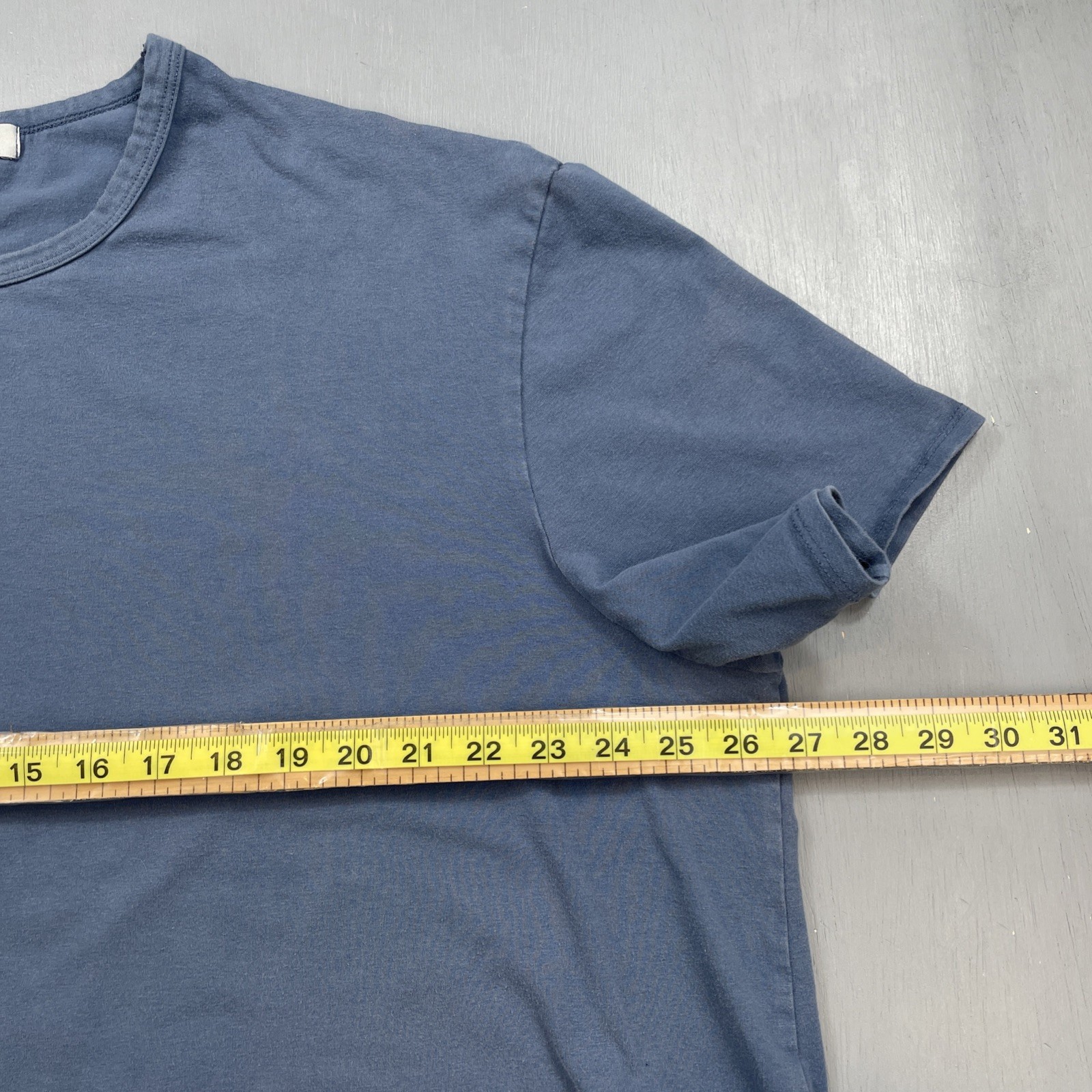 One Bone Shirt Men 3 4XL Scoop Curved Hem Tee Short Sleeve Crew Neck Blue Canada gallery