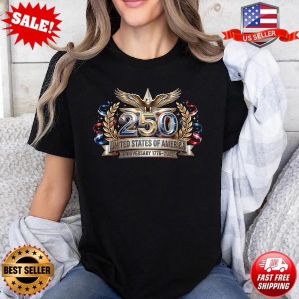 USA 250th Anniversary T-Shirt, Statue of Liberty T-Shirt | S-5XL multicolor gallery