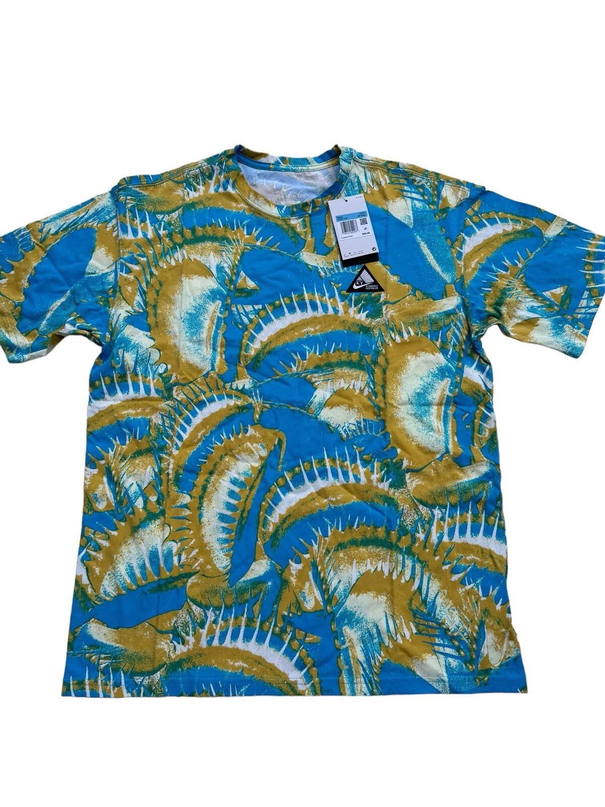 Nike Kyrie Journey Reward Tropical T-Shirt DZ2691 468 Men’s Size Medium Tall gallery