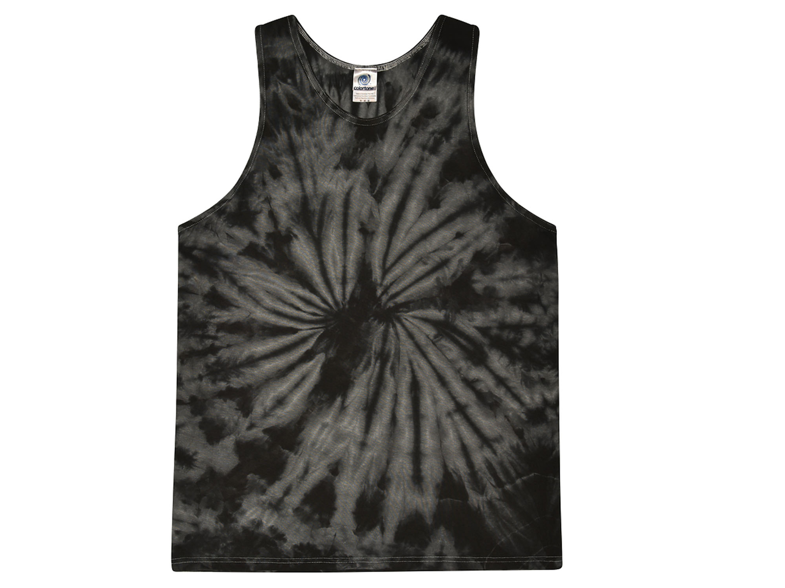 Black Tie Dye Tank Top Sleeveless T-Shirts , Adult S M L XL 2XL 3XL,Cotton gallery
