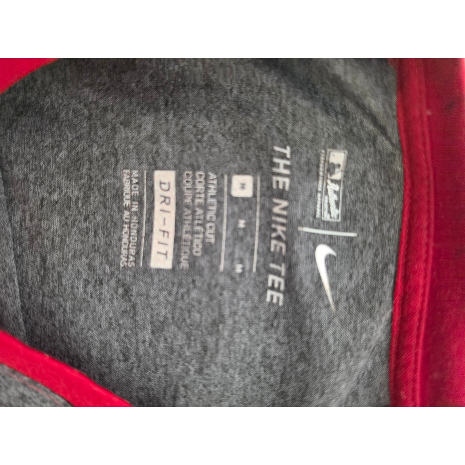 Nike Cincinnati Reds MLB Shirt Mens Medium Grey Red Excellent Raglan 3/4 Sleeve gallery