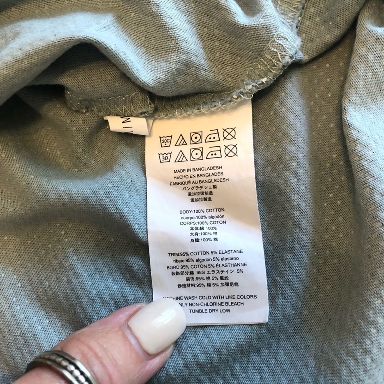 Michael Kors Shirt Men's Medium Cotton Green Short Sleeve Embroidered Preppy gallery