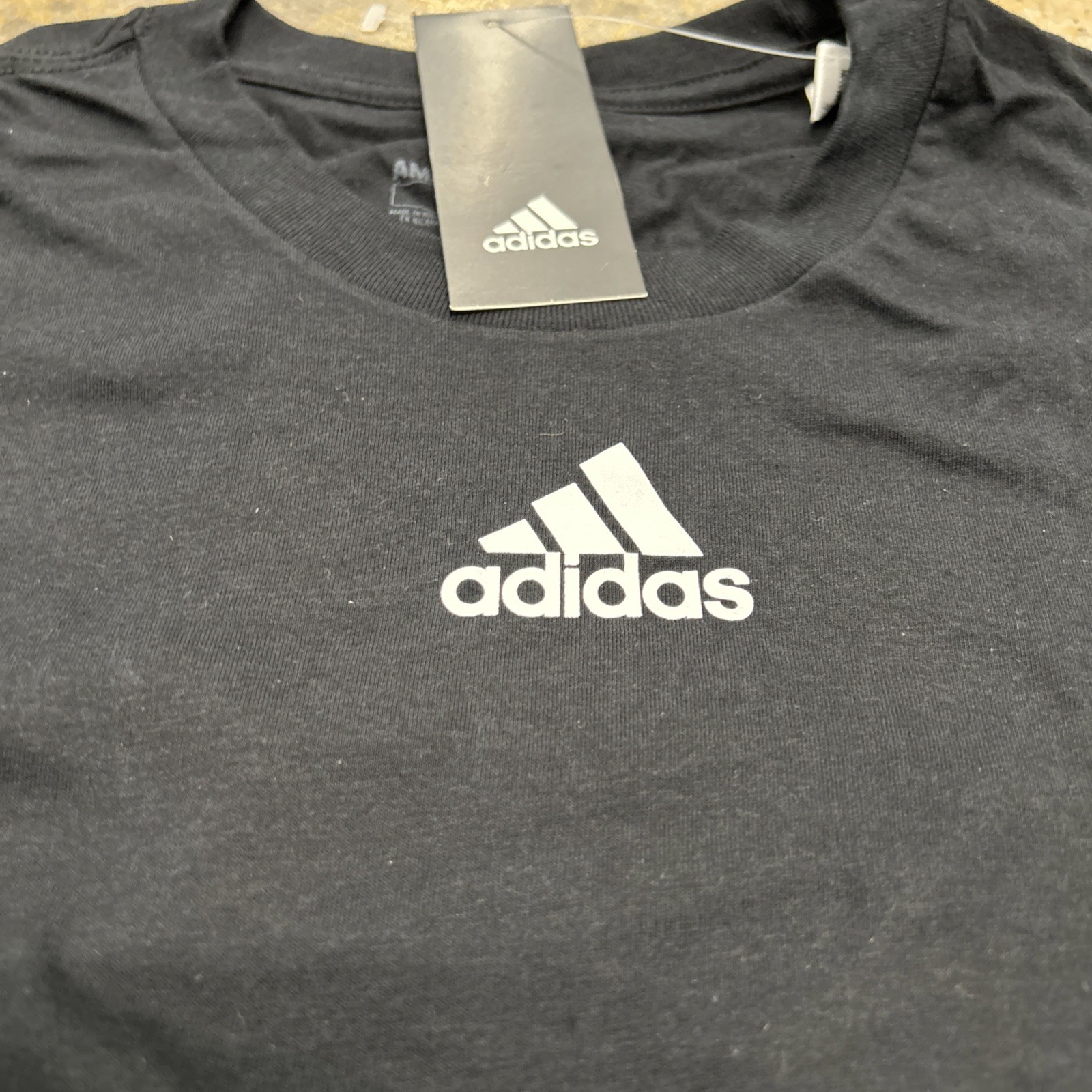 adidas Amplifier Cotton Tee Short Sleeve Black EK0174 Men’s Size 2XL - NWT gallery