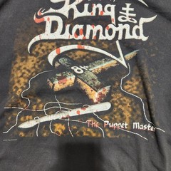 Vintage 2003 King Diamond The Puppet Master Tee