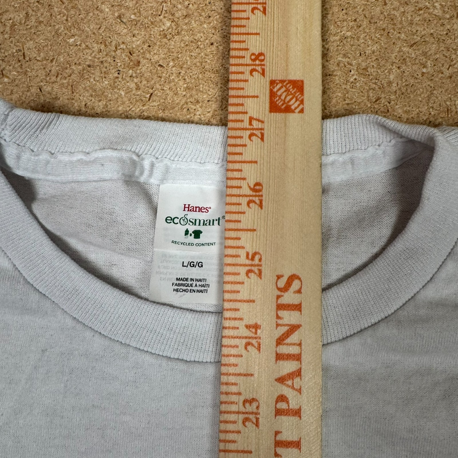 Hanes EcoSmart Men’s White T-Shirt Continental Soccer League Campeon 2022 L gallery