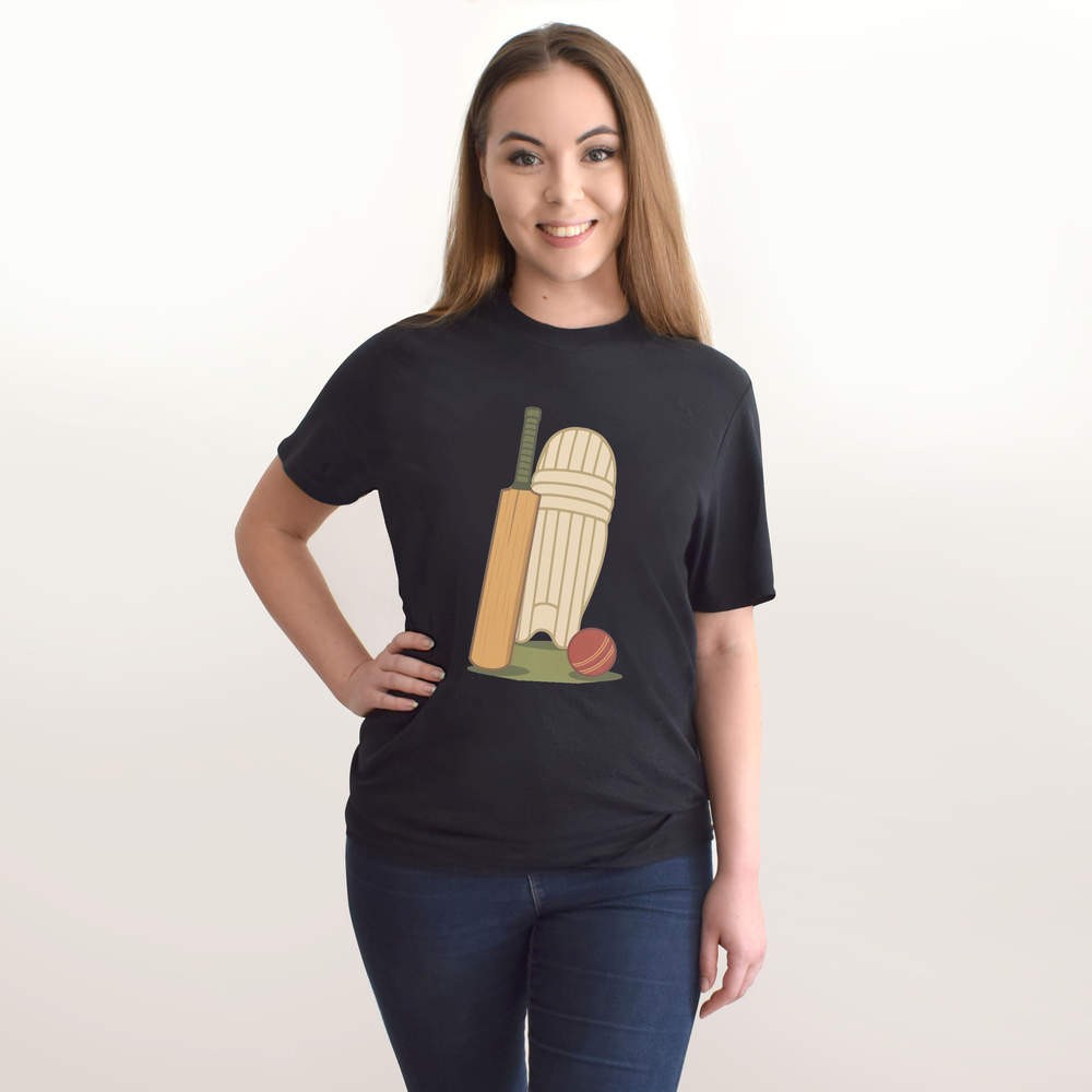 'Cricket Essential Gear' Unisex T-Shirt - 100% Cotton (S-XXL) (TA054249) gallery