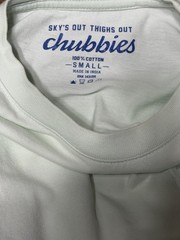 Chubbies The Weekend Has Arrived Men’s Small T Shirt Long Sleeve Green