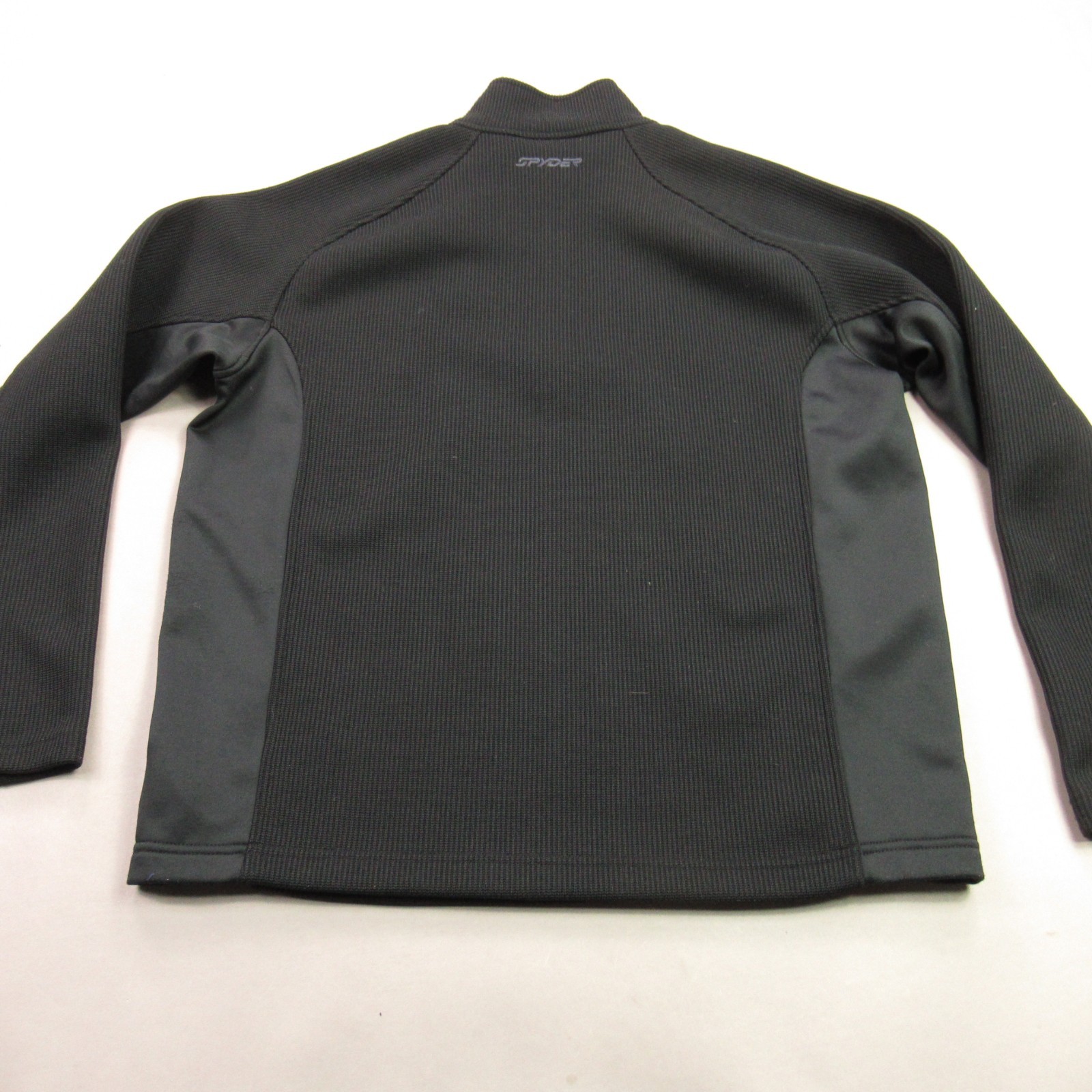 Spyder Shirt Mens Large 1/4 Zip Long Sleeve Outdoor Black Casual Lightweight gallery