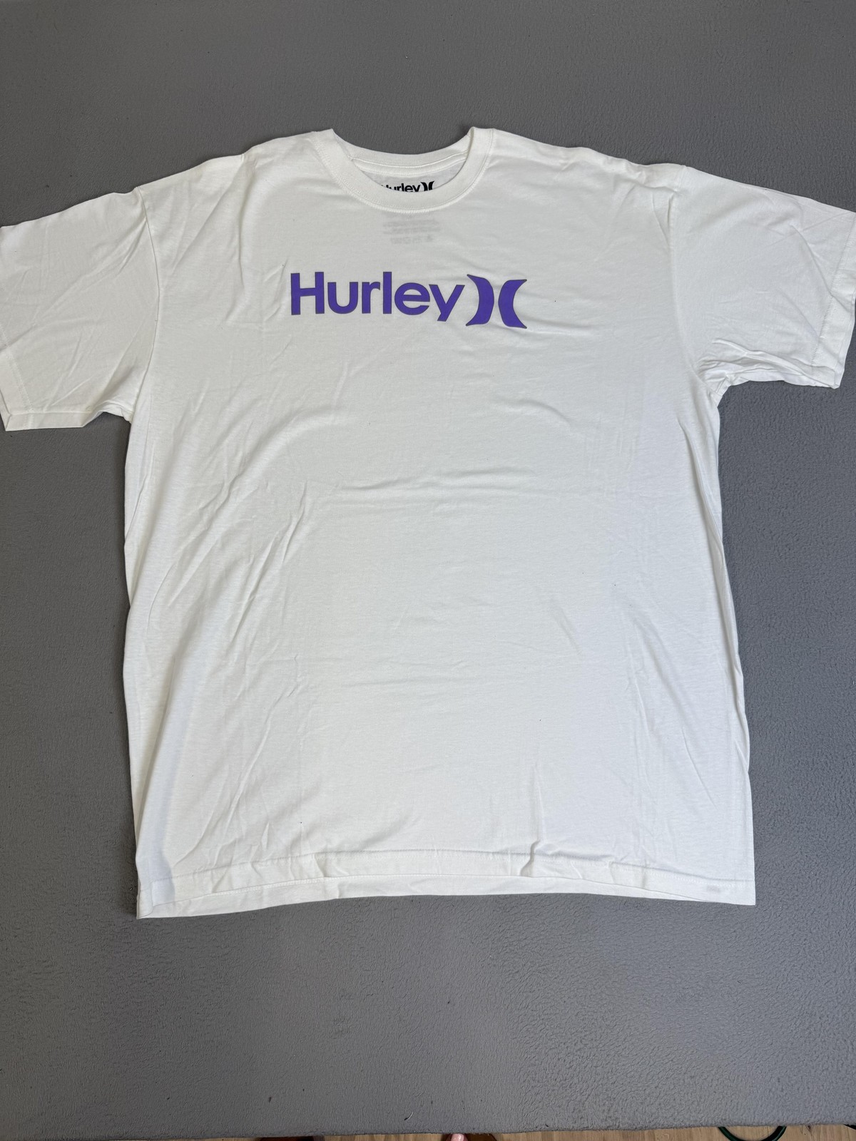 Hurley Shirt Mens 2XL White Regular Fit Short Sleeve Graphic Skate Tee XX-Large gallery