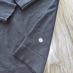 Lululemon Metal Vent Tech LS Mens M Black Running Training Gym Shirt