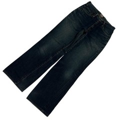 45R Boot Cut Denim Pants Dark Blue Made In Japan 100% Cotton Vintage American Ca