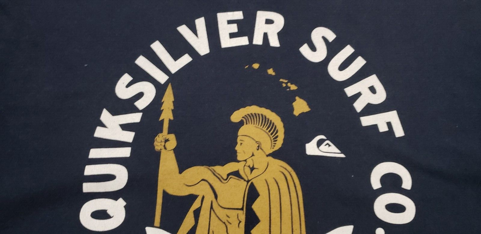 Quiksilver Men's XL Dark Blue T Shirt Hawaii Exclusive Edition Ali'i Nui gallery
