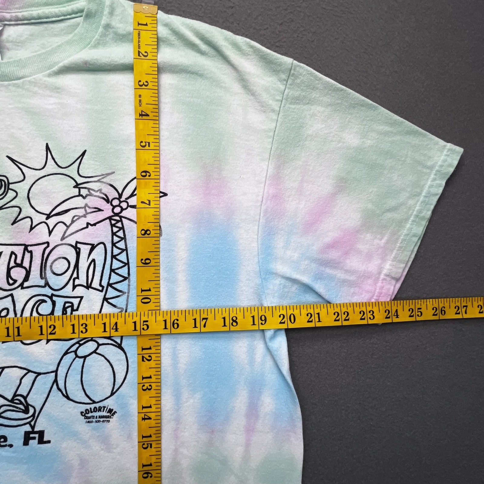 Vacation Village Kissimmee FL Tie Dye T Shirt Adult Large ColorTime Crafts gallery