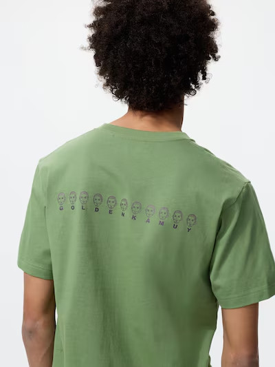 Golden Kamuy Uniqlo UT Manga Shueisha 100th T-Shirt Green XS-4XL NEW 2026 NEW gallery