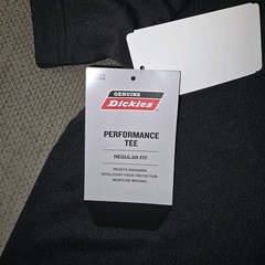 Dickies Black Xtralarge Mens Performance Tee Regular Fit