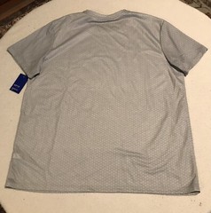 APT. 9 Premier Flex Tee Stretch Soft Short Sleeve T-Shirt Gray Hexagon 2XL G2