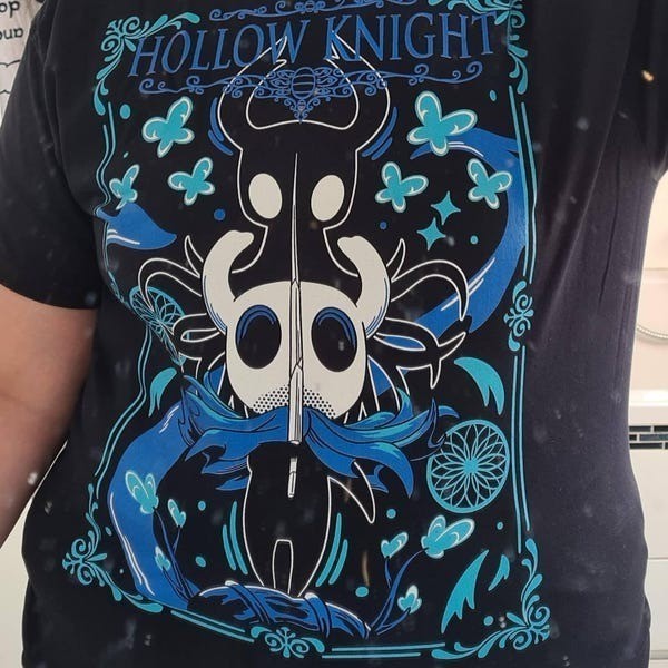 Hollow Knight Unisex T-Shirt, Indie Game Fan Tee, Vintage Gamer Shirt