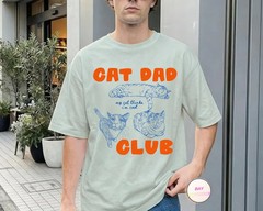 Cat Dad Gildan Tee