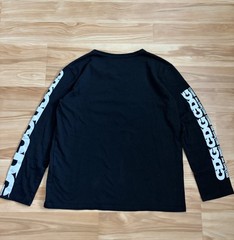 Comme Des Garcons CDG – Black Logo Longsleeve – Small – READ DESCRIPTION