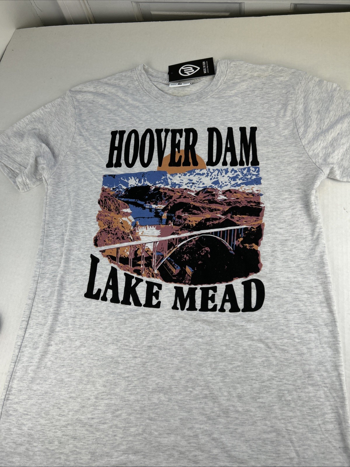 Where I’m From Hoover Dam Lake Medium T Shirt Adult Small New 803 gallery