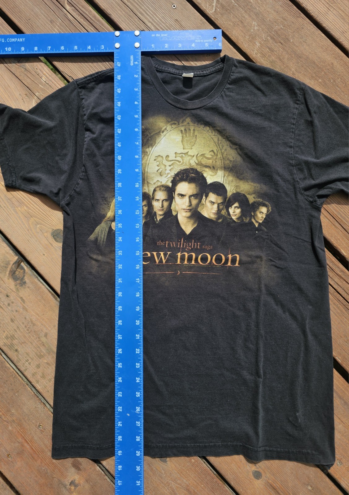 Rare Vintage The Twilight Saga New Moon 2009 Film Promo T Shirt 2000s Pattinson gallery