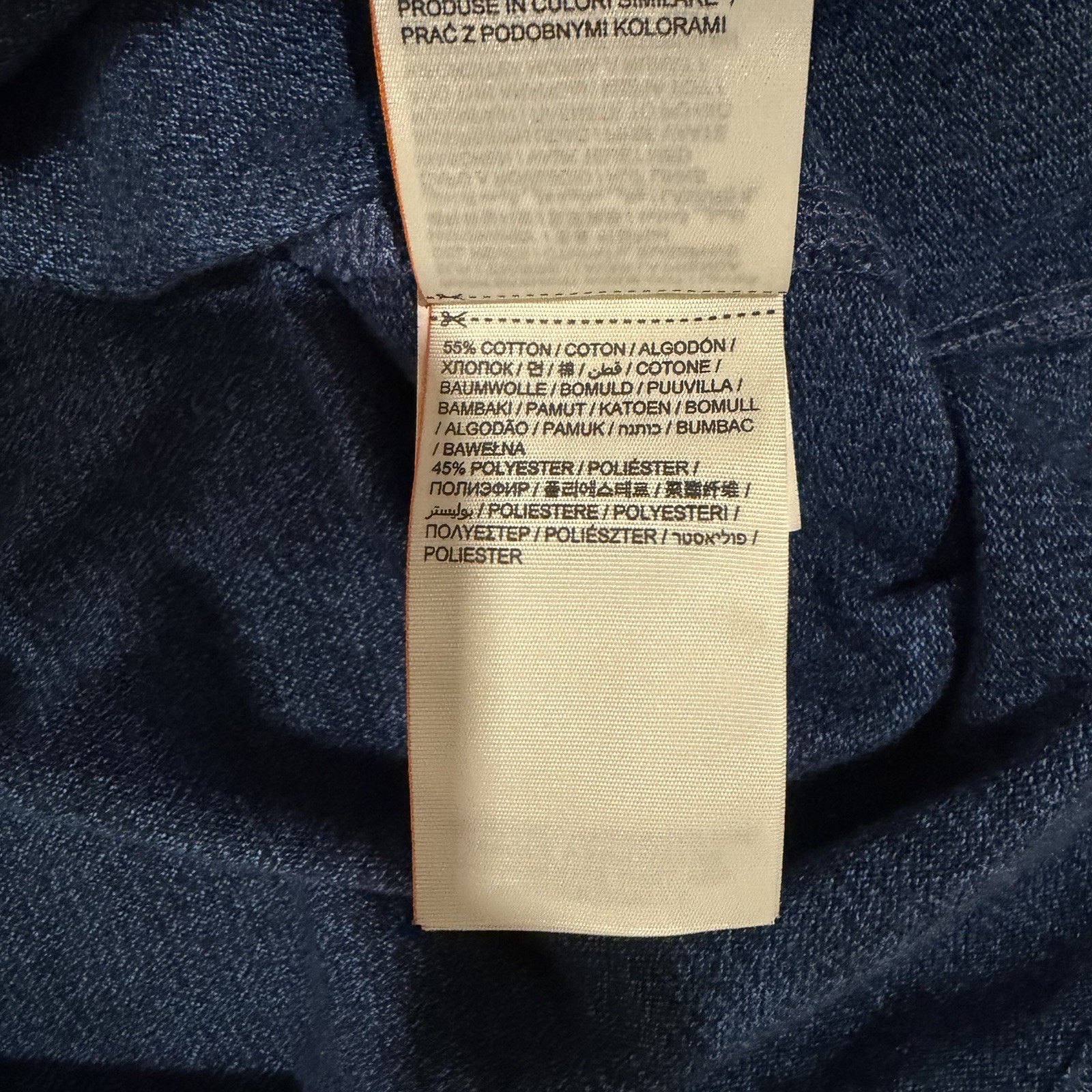 Vintage SUPERDRY Tee Shirt Store Graphic T-Shirt Blue Men's L gallery