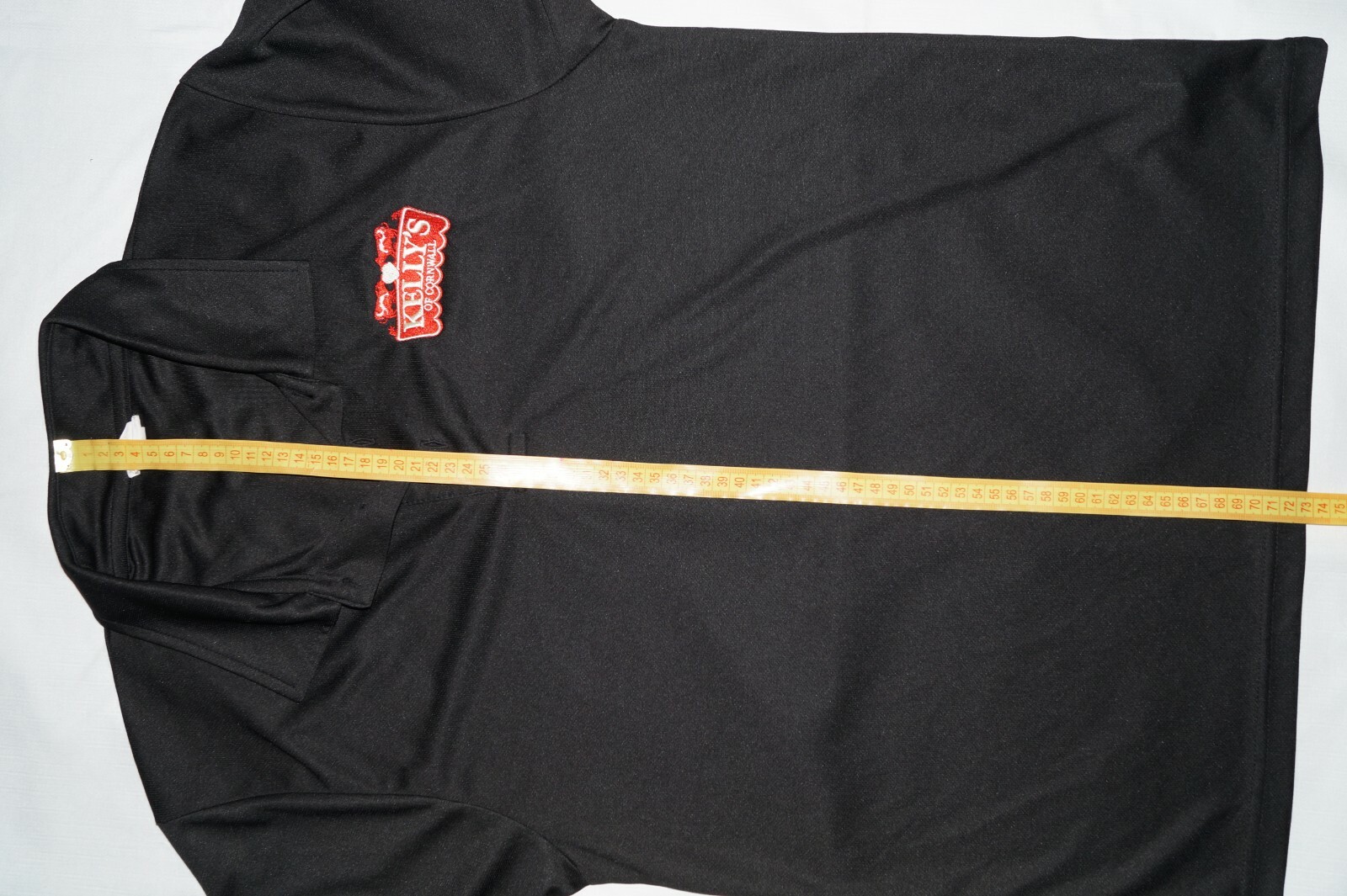 KELLY'S OF CORNWALL Mens Black t-shirt ICE CREAM Nestle Cadbury Awdis, Size M gallery