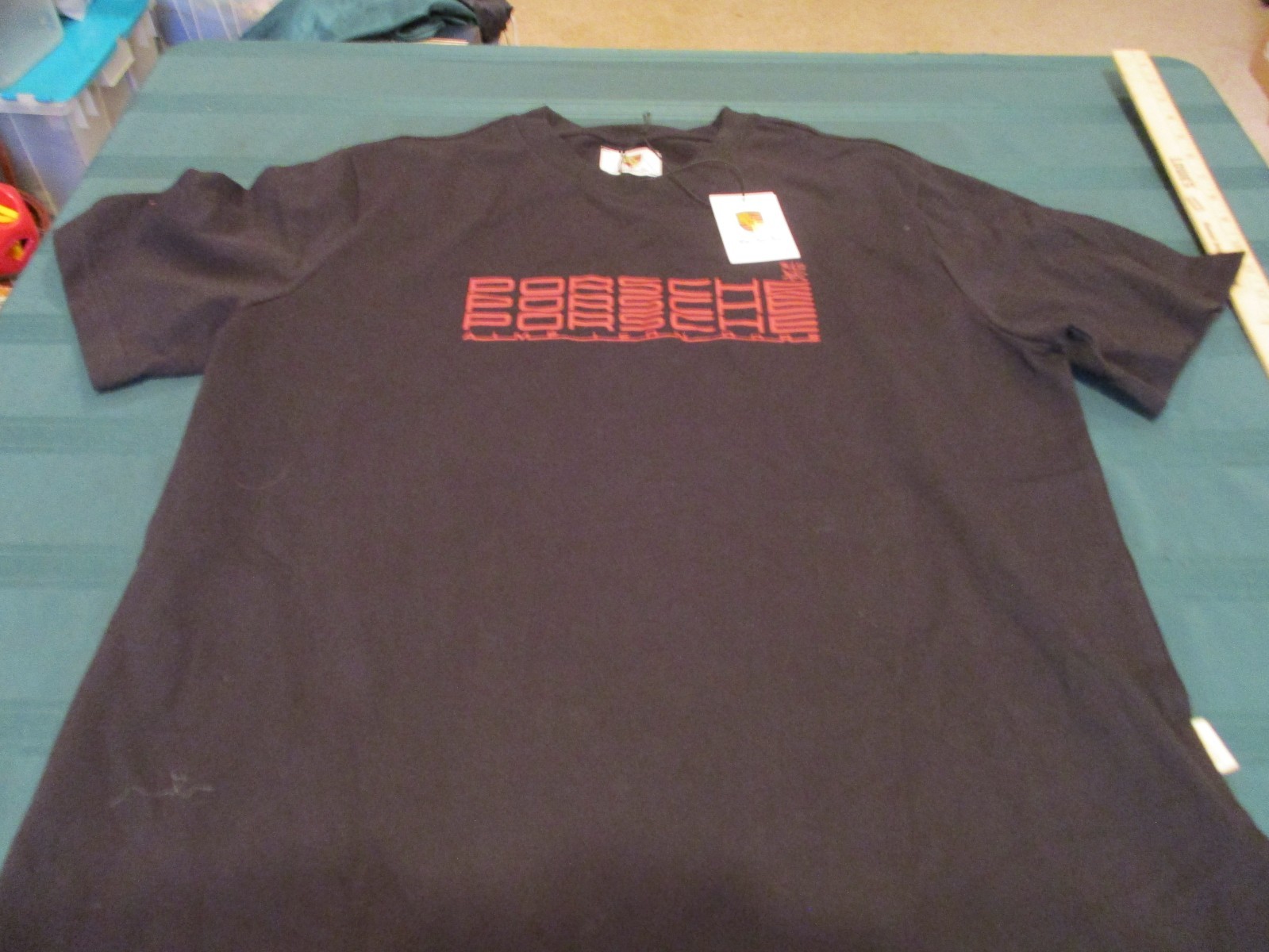 Aime Leon Dore Porsche Racing Shirt Black Size XL