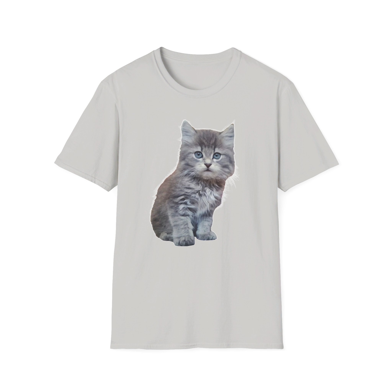 Cute Kitten Unisex Softstyle T-Shirt SM MD LG XL 2XL 3XL gallery
