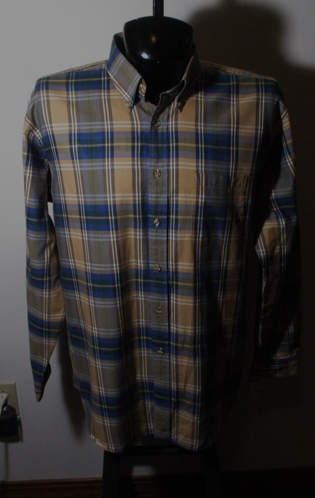 BROOKS BROTHERS Brown Long Sleeve Shirt Men's Size XL gallery