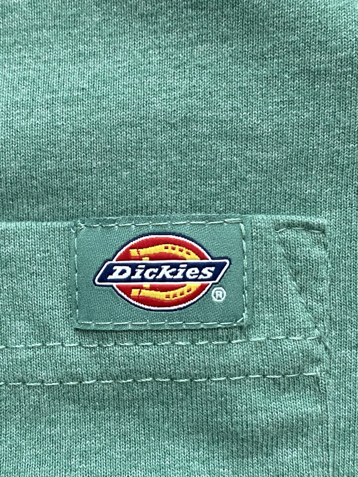 Dickies TShirt Men’s Size Large Classic Dickies Logo On Pocket 50%Cotton 50%Poly gallery