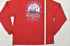 St. John’s Bay Men’s 3XLT Red Long Sleeve Tee Glacier Bay World Class Fishing