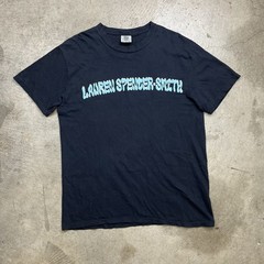 Lauren Spencer Smith Graphic T-Shirt black large Fingers Crossed tears cried