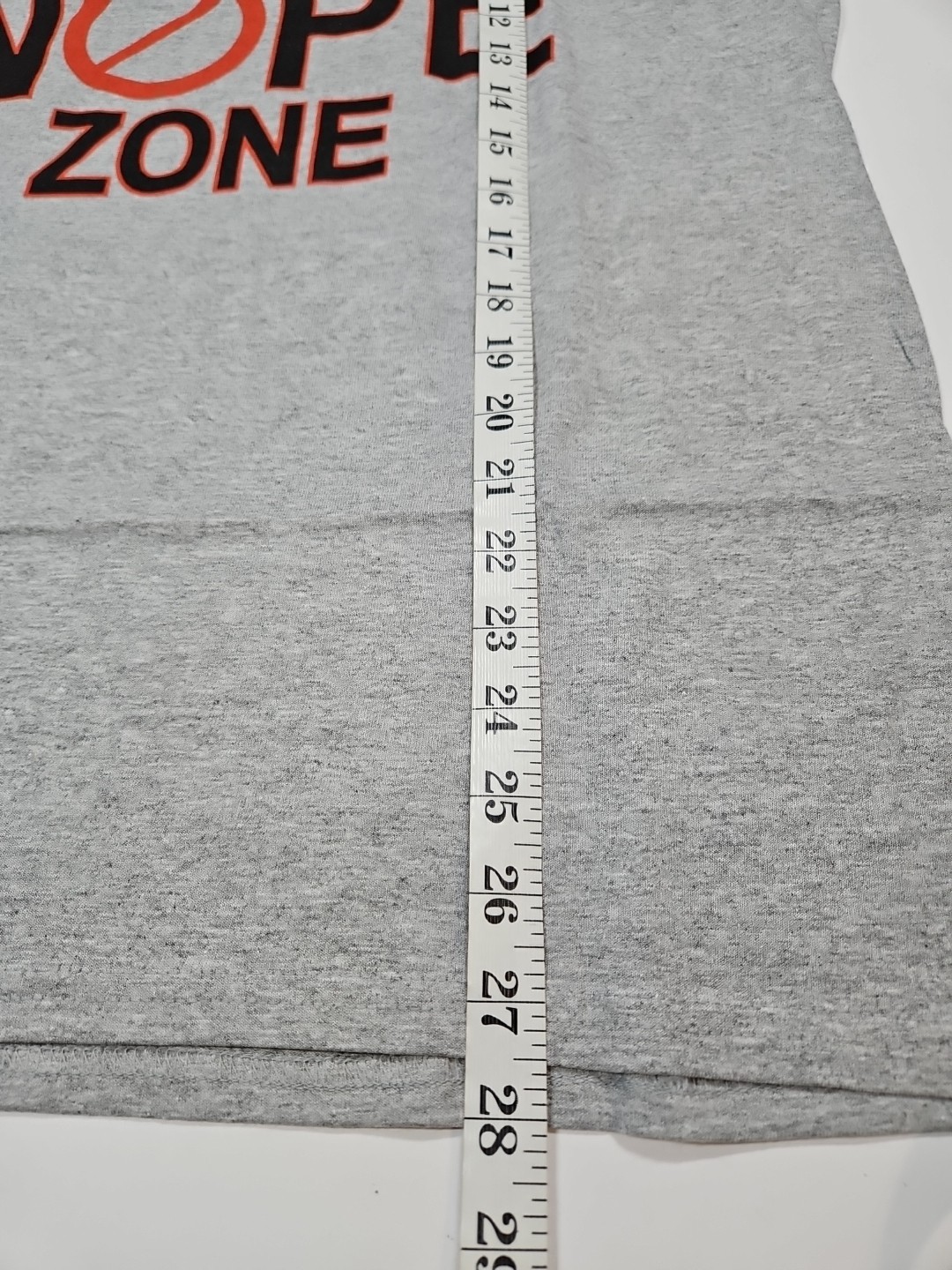 Welcome To The Nope Zone Grey Graphic T Shirt Mens Size Medium NWOT gallery