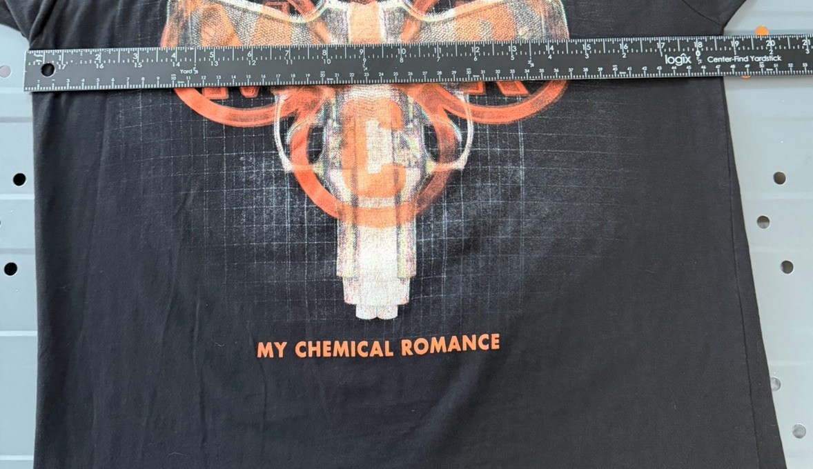 My Chemical Romance Pistols Tshirt Conventional Weapons Era Black Medium Rare gallery
