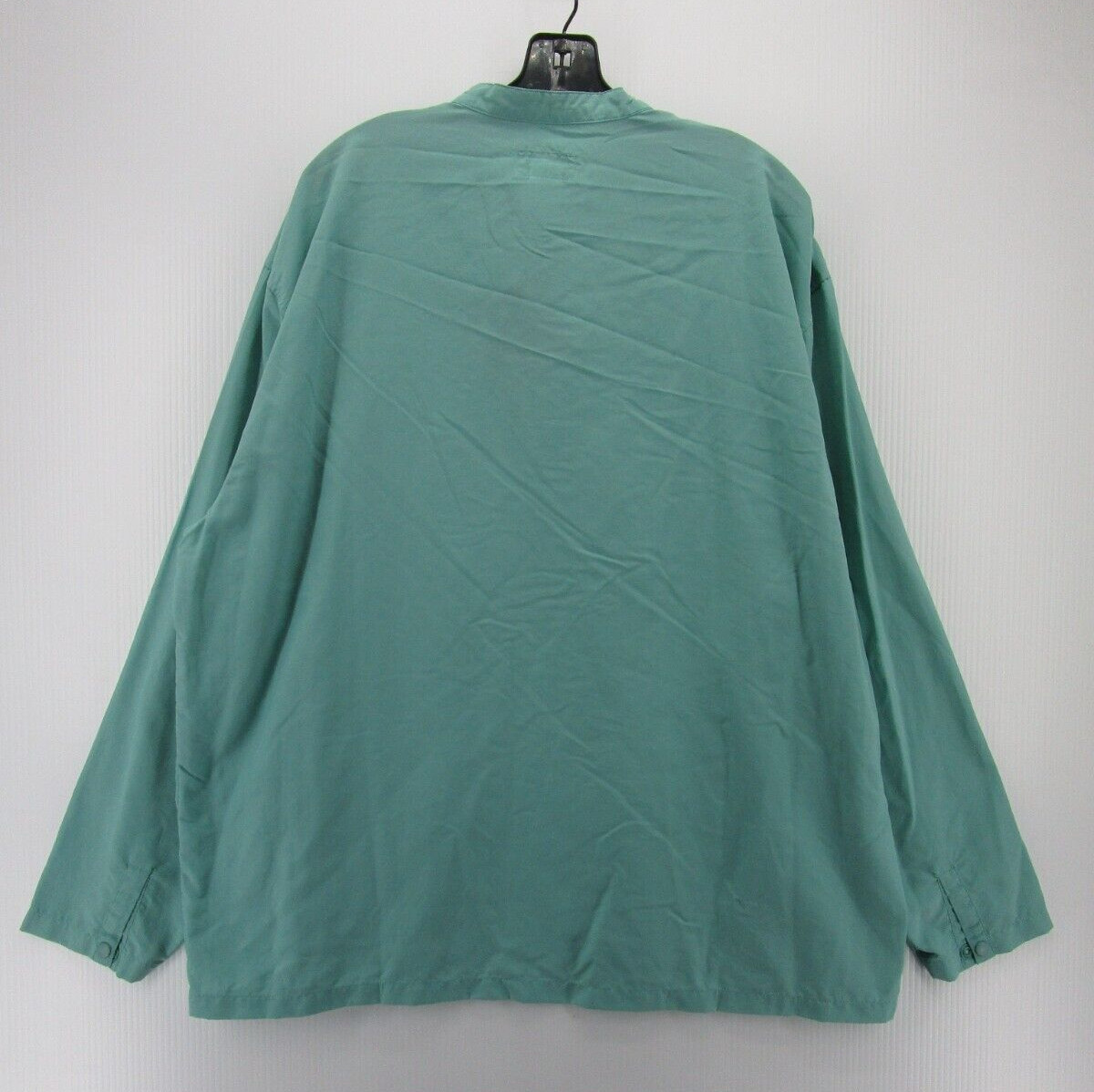 VINTAGE LL Bean Shirt Men XL Green Fly Fishing MCS Blocker UPF 30 Pullover NEW gallery
