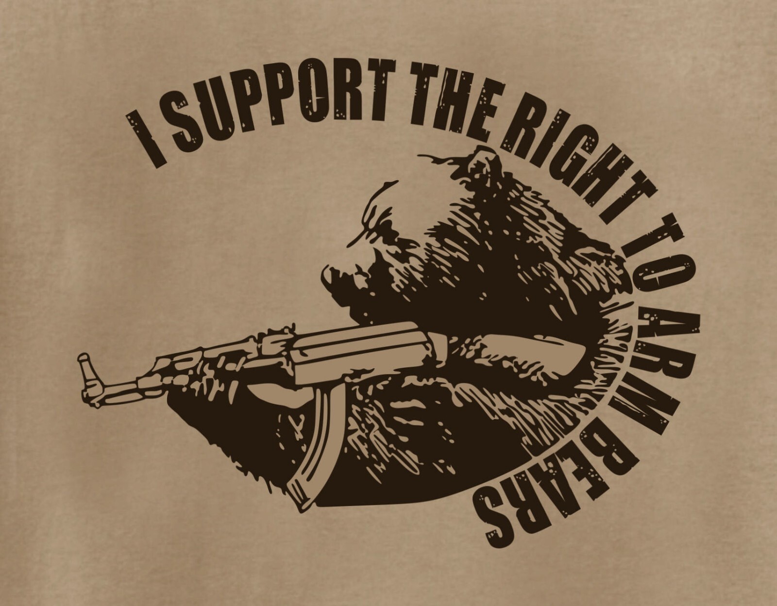 I Support the Right to Arm Bears T-Shirt S M L XL 2XL gallery