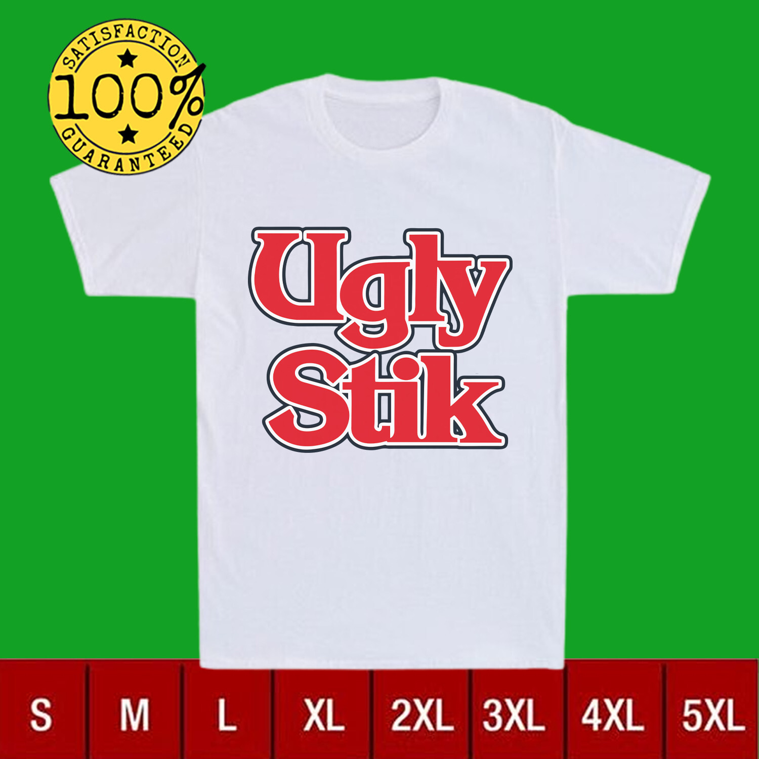 Ugly Stick Fishing Store Logo T-Shirt Funny USA Size S-5XL gallery
