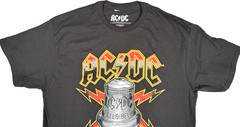 AC/DC ‘Back In Black Tour 1980’ (2023) Black T-Shirt Size Large Brand New