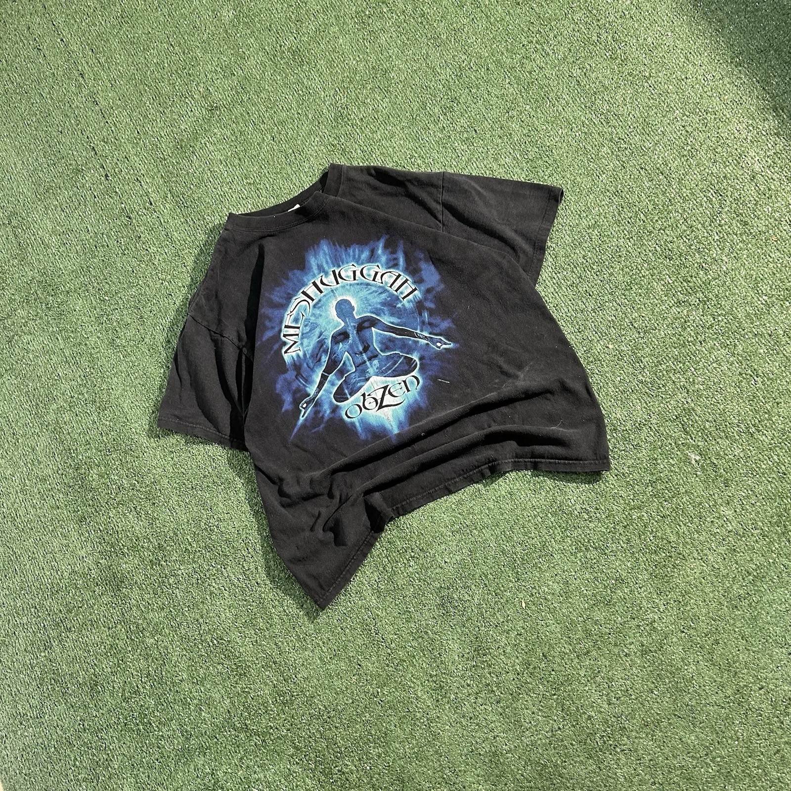 2000s black Megadeth Grail band Tour tee Sz M OBZEN 2009 TOUR SHIRT