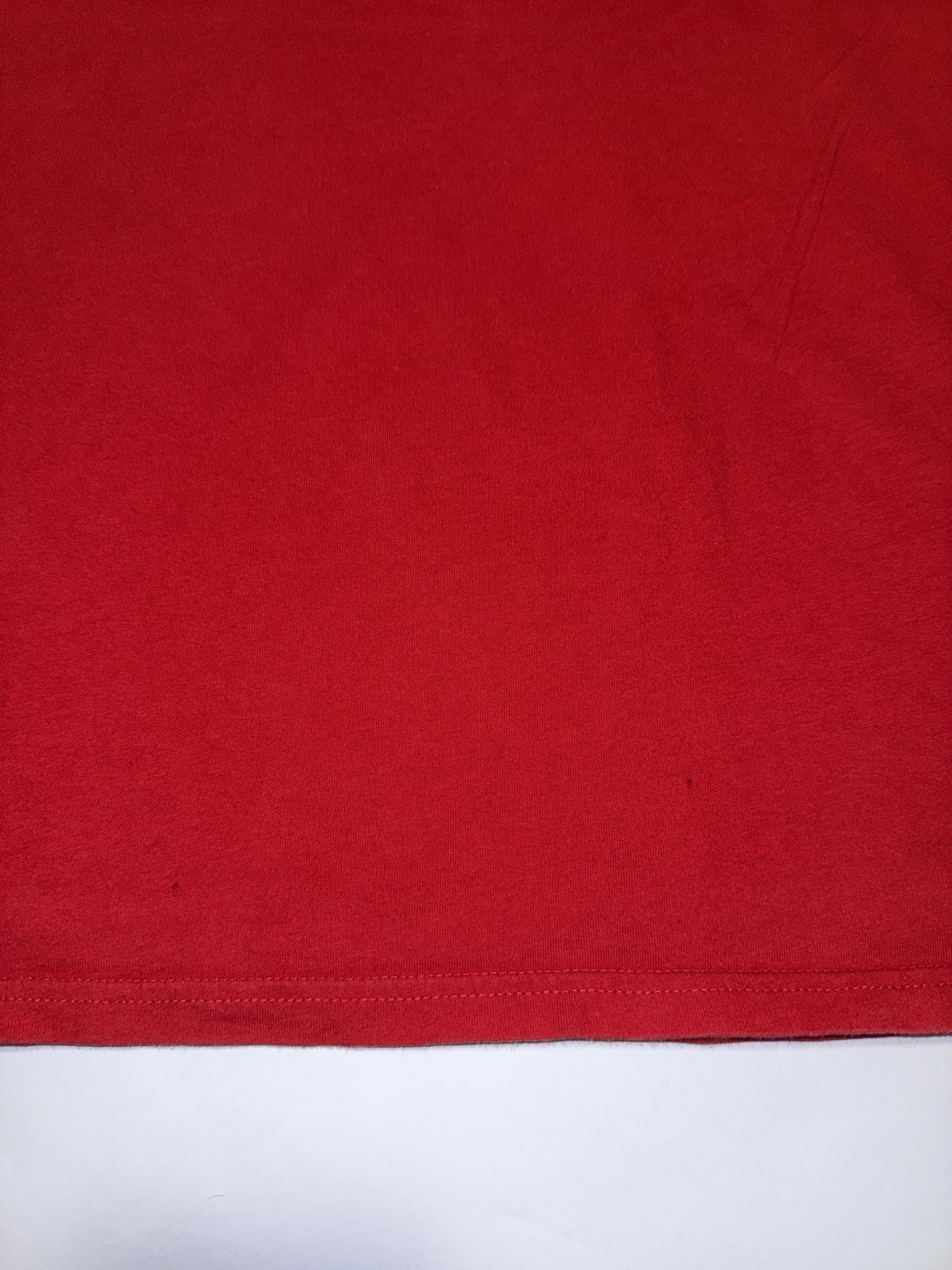 Express Men's Graphic Logo T-Shirt Red Cotton Short Sleeve Size Large gallery