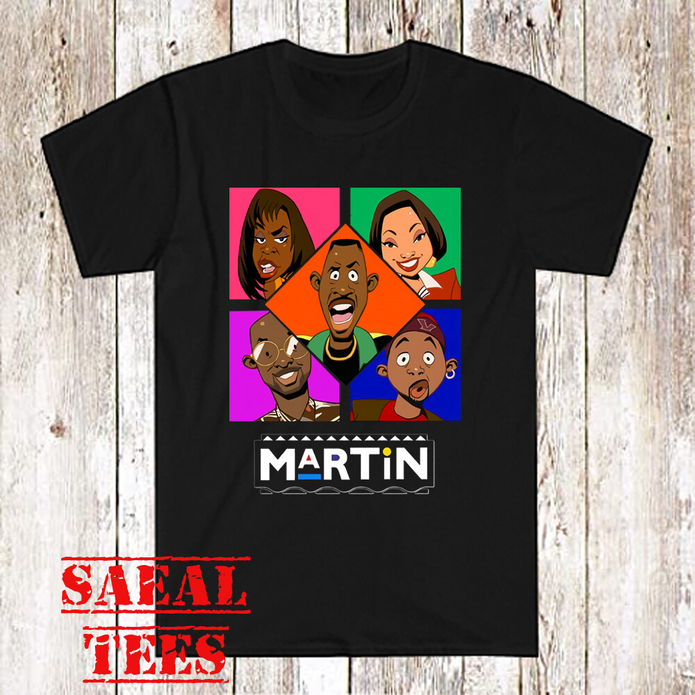 Martin TV Show Men's Black T-Shirt Size S-5XL gallery